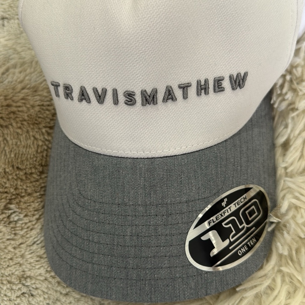 TRAVIS MATHEW Passing Lane Snapback Baseball Cap - Picture 4 of 7